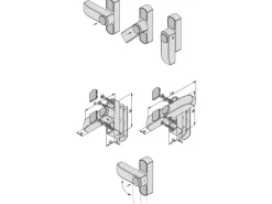 Basi Fenstersicherung FS 500 für einflügelige Fenster und Fenstertüren Weiß