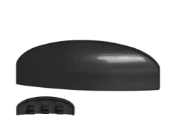 Bauheld Fenster Wasserschlitzkappen 30 bis 35 mm 30 Stück Ral 9005