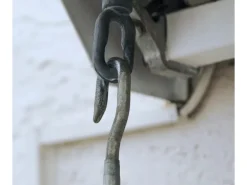 Bauheld Markisenöse Oval 12 mm Ral 9016 für Fleischerhaken