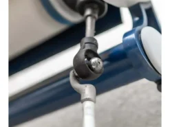 Bauheld Markisenöse Rund 10 mm Ral 9016 für Kugelhaken