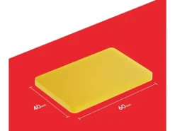 Bauheld Unterlegplatten Kunststoff 60 x 40 mm 80er Set