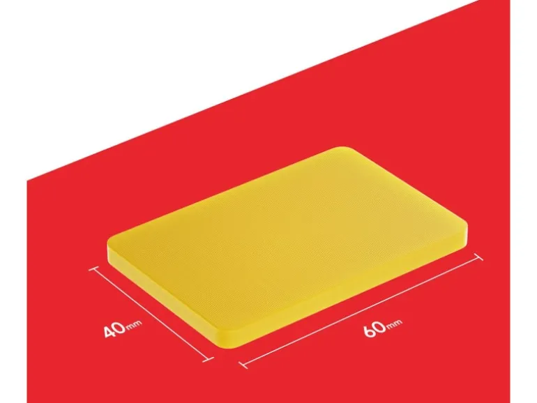 Bauheld Unterlegplatten Kunststoff 60 x 40 x 1 mm 250 Stück