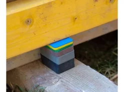 Bauheld Unterlegplatten Kunststoff 60 x 40 x 1 mm 250 Stück