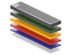 Bauheld Verglasungsklötze Kunststoff 100 x 20 x 1 mm 500 Stück