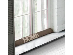 Beautissu Tuuli HE Zugluftstopper 8x120cm Braun