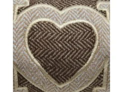 Beautissu Tuuli HE Zugluftstopper 8x120cm Braun 2tlg