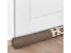 Beautissu Tuuli HE Zugluftstopper 8x120cm Braun 2tlg