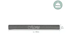 Beautissu Tuuli HO Zugluftstopper 8x100cm Anthrazit