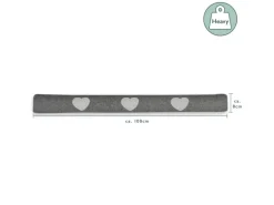 Beautissu Tuuli HR Zugluftstopper 8x100cm Anthrazit