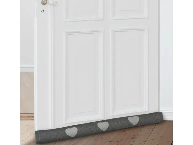 Beautissu Tuuli HR Zugluftstopper 8x100cm Anthrazit