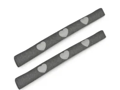 Beautissu Tuuli HR Zugluftstopper 8x120cm Anthrazit 2tlg