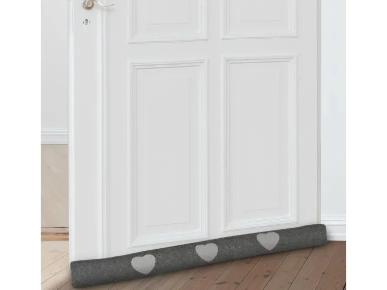 Beautissu Tuuli HR Zugluftstopper 8x120cm Anthrazit 2tlg