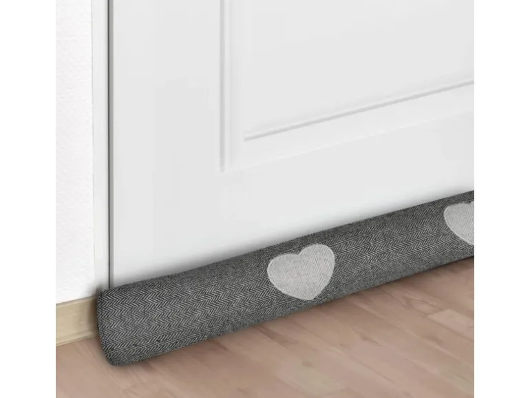 Beautissu Tuuli HR Zugluftstopper 8x120cm Anthrazit 2tlg