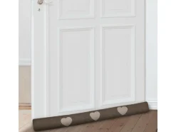 Beautissu Tuuli HR Zugluftstopper 8x100cm Braun 2tlg