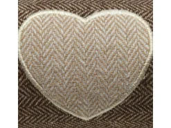 Beautissu Tuuli HR Zugluftstopper 8x100cm Braun 2tlg