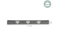 Beautissu Tuuli HR Zugluftstopper 8x120cm Anthrazit