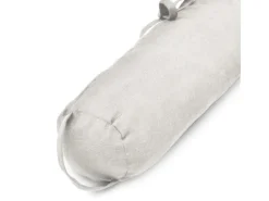 Beautissu Viento Zugluftstopper 10x100cm Hellgrau