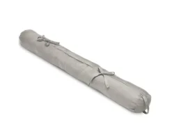 Beautissu Viento Zugluftstopper 10x120cm Hellgrau