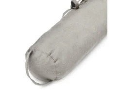 Beautissu Viento Zugluftstopper 10x120cm Hellgrau