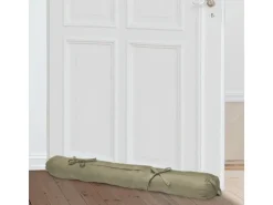 Beautissu Viento Zugluftstopper 10x120cm Taupe