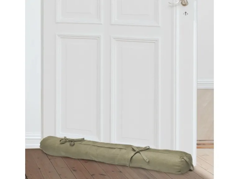 Beautissu Viento Zugluftstopper 10x120cm Taupe