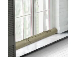 Beautissu Viento Zugluftstopper 10x120cm Taupe 2tlg