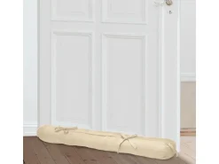 Beautissu Viento Zugluftstopper 10x100cm Creme 2tlg