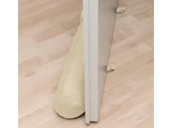 Beautissu Viento Zugluftstopper 10x100cm Creme 2tlg