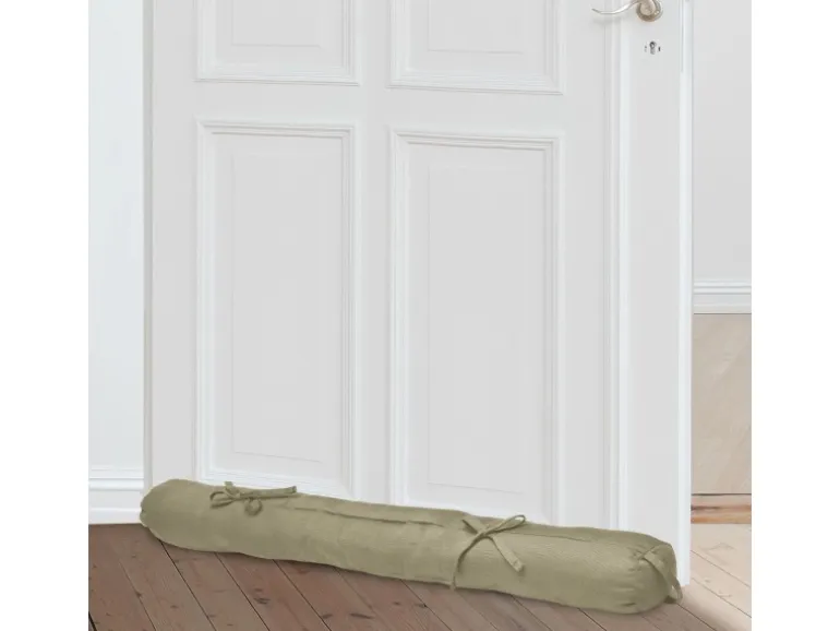 Beautissu Viento Zugluftstopper 10x90cm Taupe 2tlg