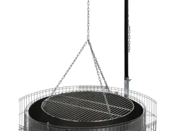 Bellissa Gabionen Grill- und Feuerstelle 92 cm x 40 cm x 142 cm