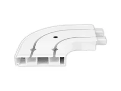 Bestlivings 240 cm Innenlaufschiene 2 Läufig & 2er Set Rundbogen / 2 x 120 cm