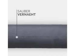 Bestlivings Zugluftstopper Mit Spruch 95 cm x 12 cm Anthrazit Spruch 2