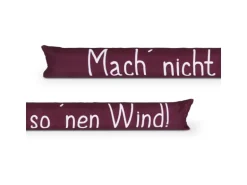 Bestlivings Zugluftstopper Mit Spruch 95 cm x 12 cm Bordeaux Spruch 2