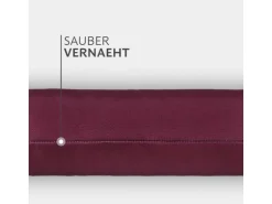 Bestlivings Zugluftstopper Mit Spruch 95 cm x 12 cm Bordeaux Spruch 2