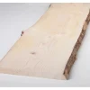 Binderholz Massivholzplatte Weißtanne in Rinde 28 mm x 270 mm x 1000 mm