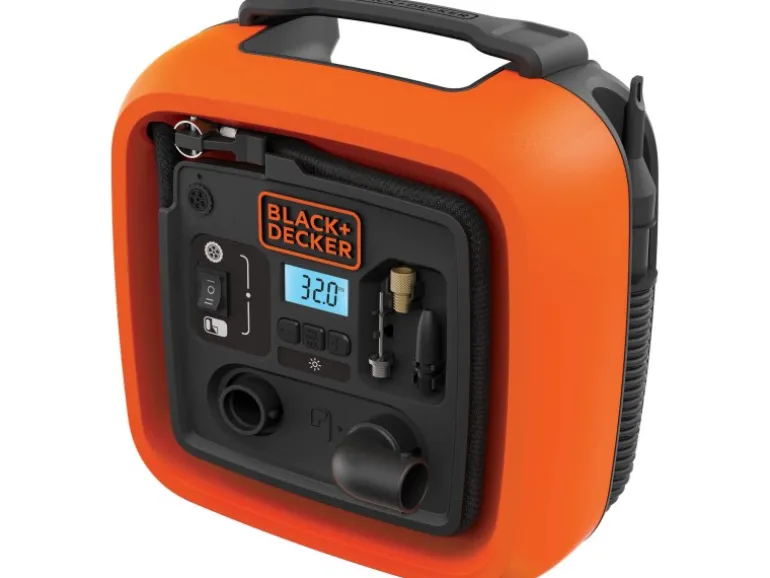 Black+Decker Luftpumpe ASI400 mit 12 V Anschluss