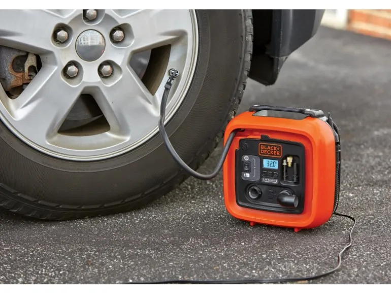 Black+Decker Luftpumpe ASI400 mit 12 V Anschluss