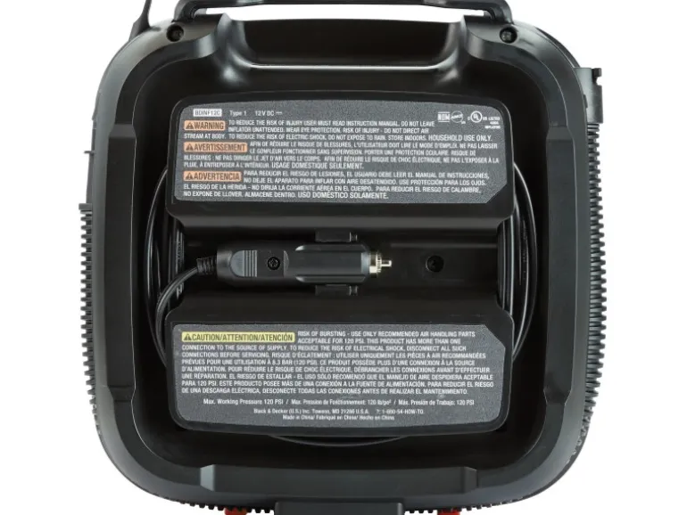 Black+Decker Luftpumpe ASI400 mit 12 V Anschluss