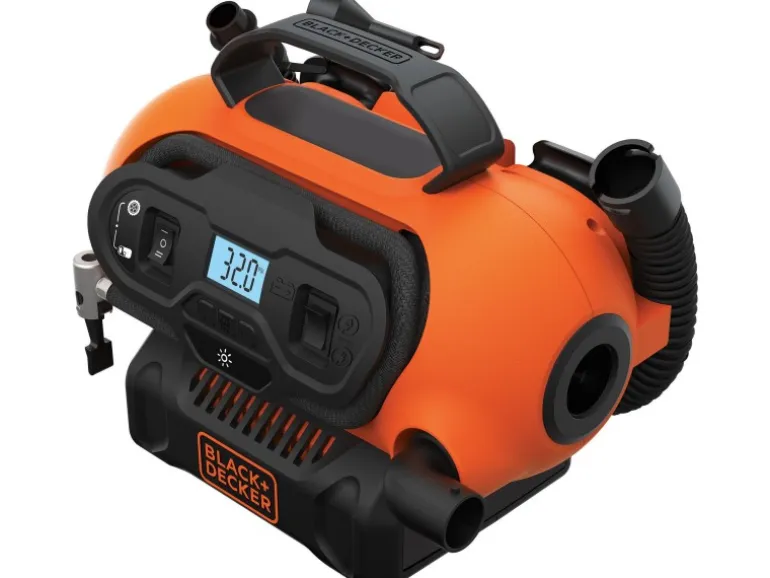 Black+Decker Luftpumpe BDCINF18N mit 12V und 230V Anschluss oder 18V Akku