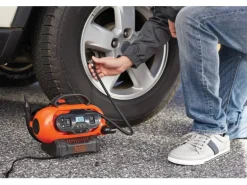 Black+Decker Luftpumpe BDCINF18N mit 12V und 230V Anschluss oder 18V Akku