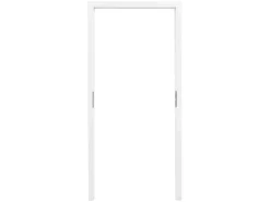 Blockzarge Dekor Uni Weiß ähnl. RAL 9010 (GA24) 86 cm x 198,5 cm x 4,5 cm Li