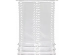 Bändchenrollo Weiß 120 cm x 60 cm