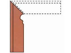 Bodenfliese Cotto Matt 9 cm x 30 cm