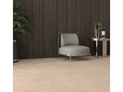 Bodenfliese Denver Feinsteinzeug Taupe Glasiert Matt Rektifiziert 60 cm x 120 cm