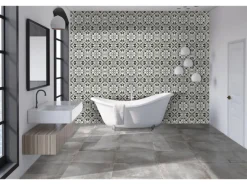 Bodenfliese Feinsteinzeug Glasiert Matt 20 cm x 20 cm