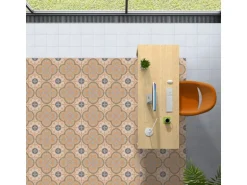 Bodenfliese Feinsteinzeug Glasiert Matt 20 cm x 20 cm