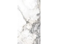 Bodenfliese Feinsteinzeug Weiß Glasiert Poliert 60 cm x 120 cm