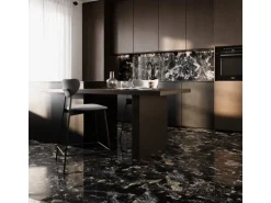 Bodenfliese Feinsteinzeug Gold Glasiert Poliert 60 cm x 30 cm