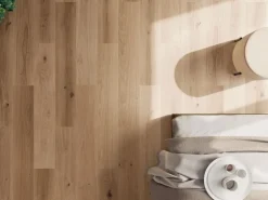 Bodenfliese Feinsteinzeug Beige Matt 19,8 cm x 119,8 cm