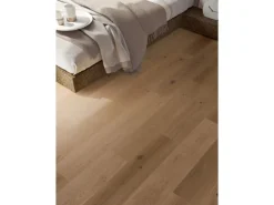 Bodenfliese Feinsteinzeug Beige Matt 19,8 cm x 119,8 cm